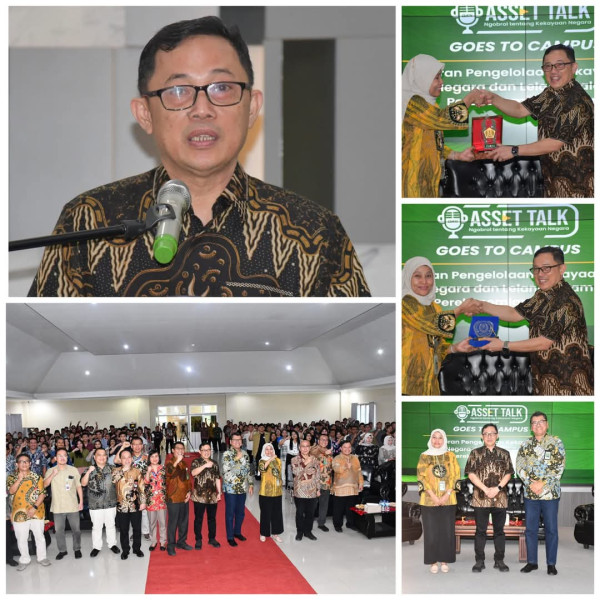 Rektor Unsrat Membuka Kegiatan DJKN Goes To Campus