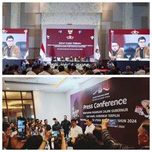 Yulius Selvanus-Victor Mailangkay Resmi Ditetapkan KPU Sulut Sebagai Gubernur dan Wagub